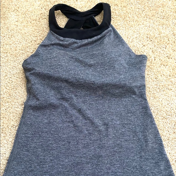 LUCY Inner Light Workout Tank | Gray/Ash | Small - Picture 3 of 5
